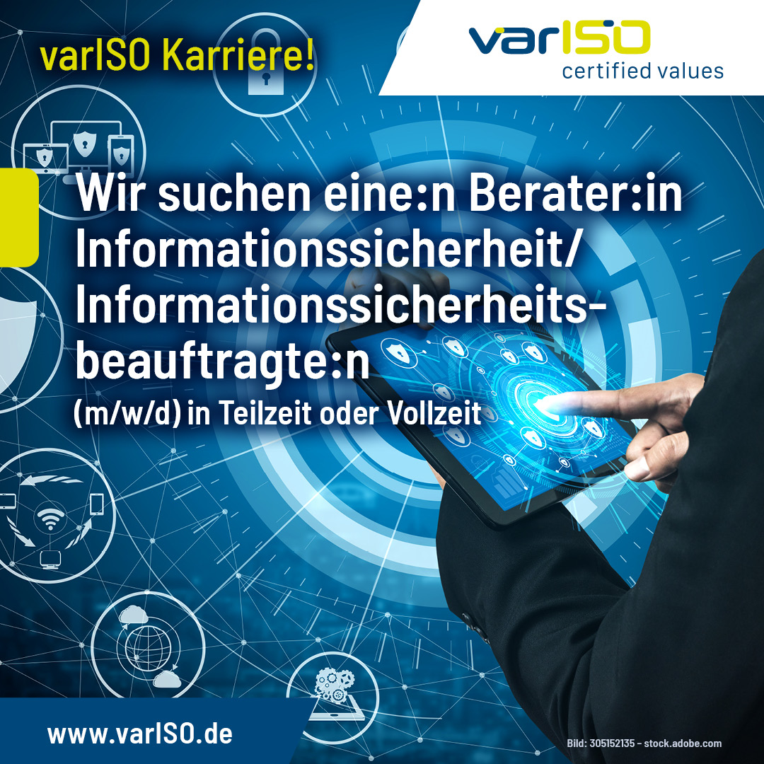 varISO_Stellenanzeigen_Informationssicherheit_1080 x 1080