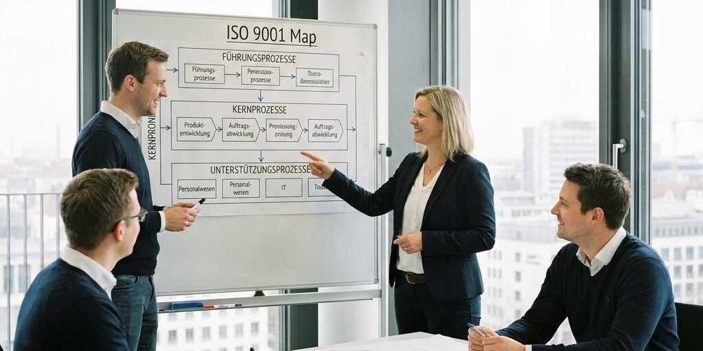 ISO 9001 Prozesslandkarte